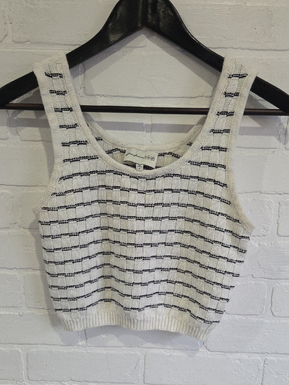 Freshman 1996 Cropped Knit Tank